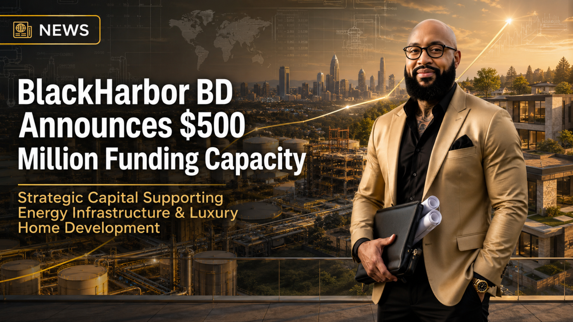 Blackharbor BD Announces $500 Million Funding Capacity for Gas, Diesel, Oil Sectors and Luxury Home Builders
