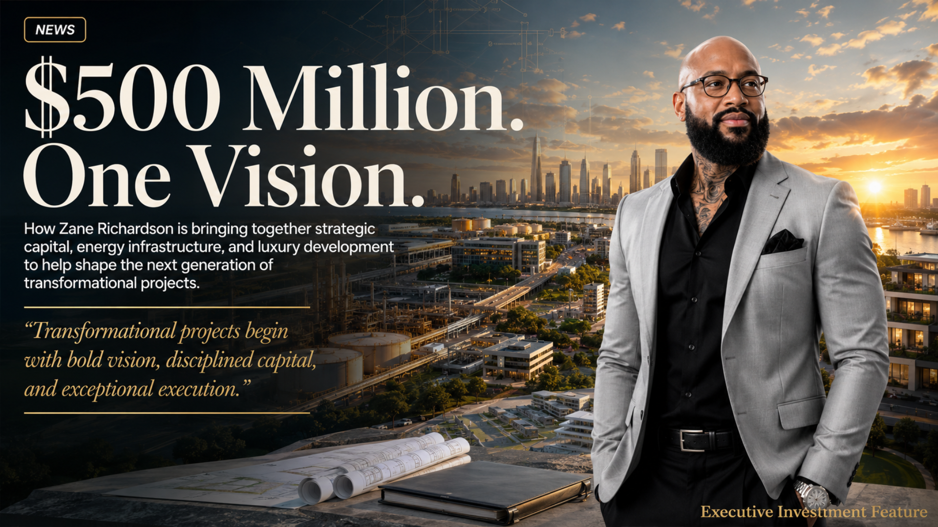 Blackharbor BD Announces $500 Million Funding Capacity for Luxury Real Estate, Oil & Gas, Energy, Mining and Infrastructure